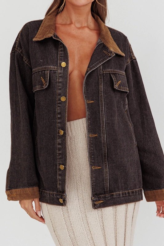 Nightfall Rebel Denim Jacket | Black