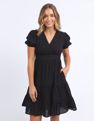 Vacanza Dress Black | Foxwood