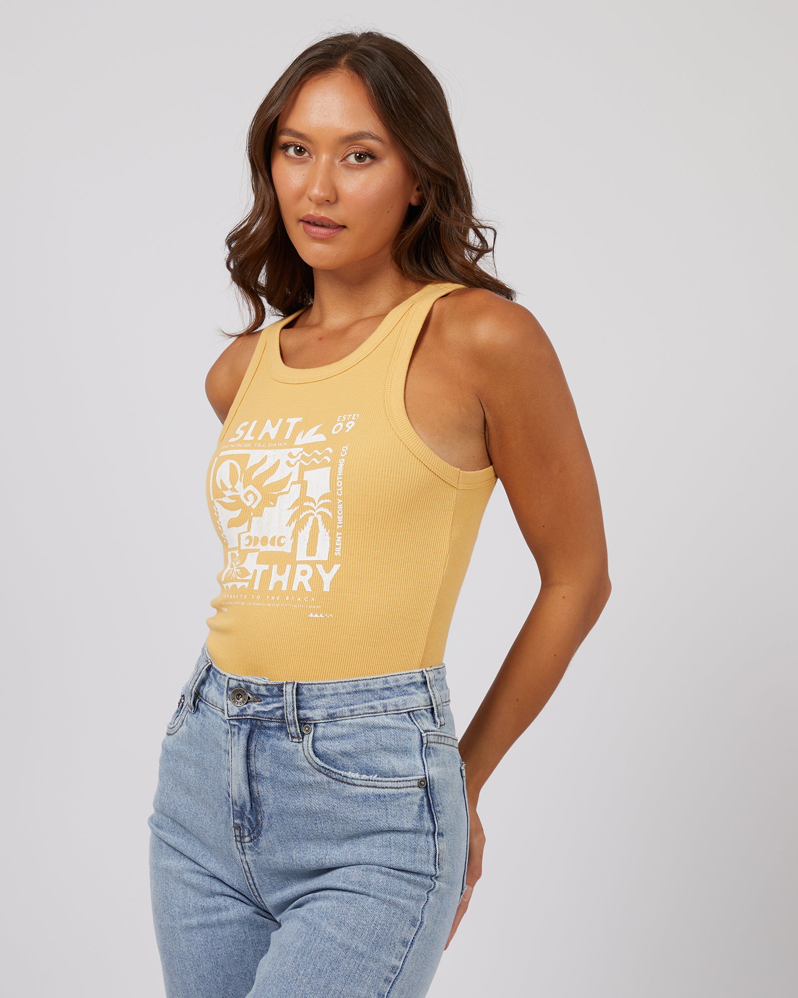 Palm Springs Tank / Mustard | Silent Theory