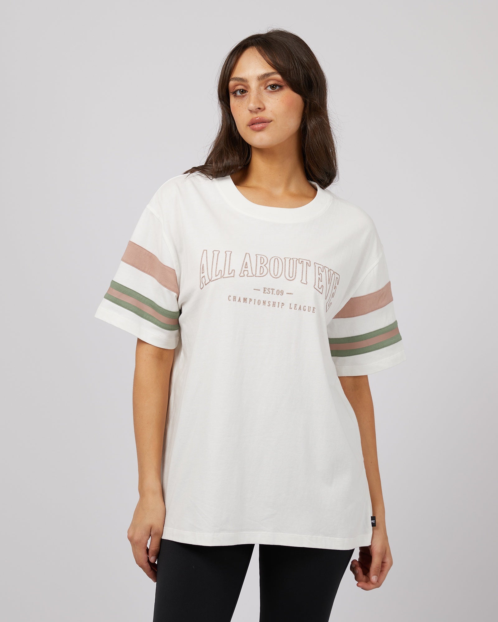 Boston Panel Tee / Vintage White | All About Eve