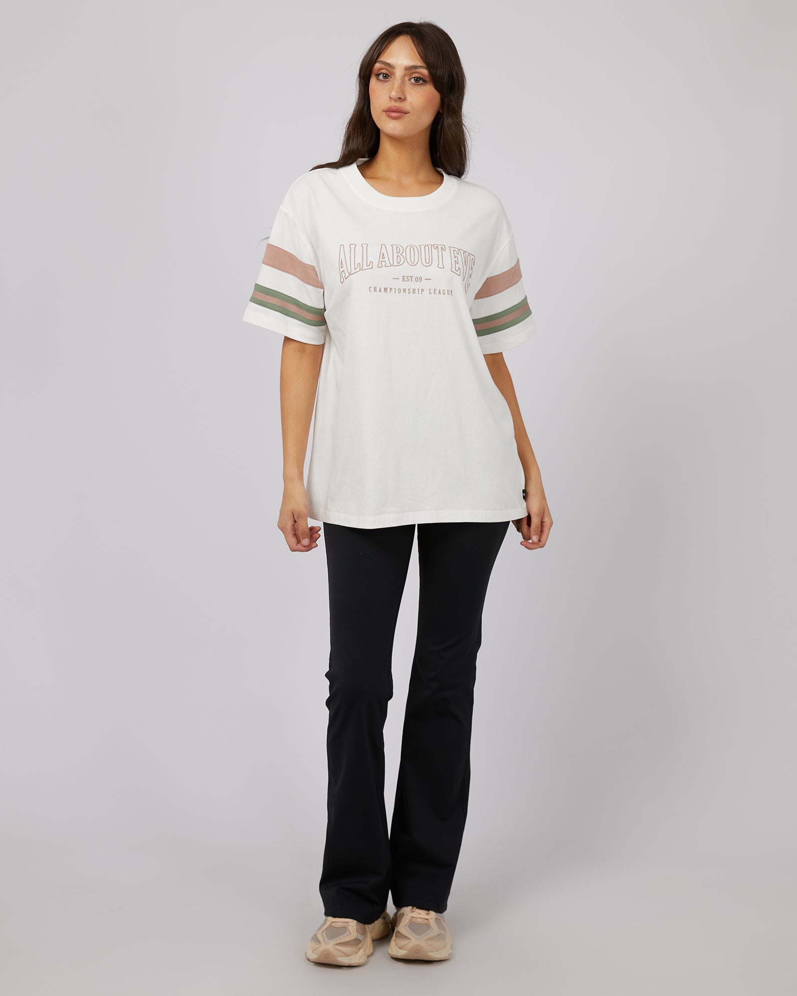 Boston Panel Tee / Vintage White | All About Eve