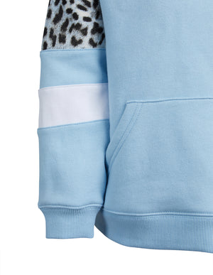 Riley Contrast Hoodie / Blue | Eve Girl Eve Girl