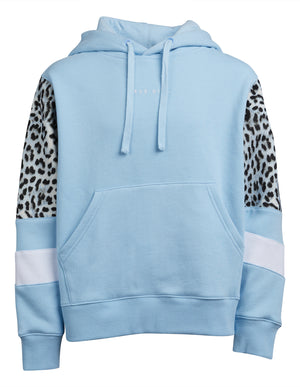 Riley Contrast Hoodie / Blue | Eve Girl Eve Girl