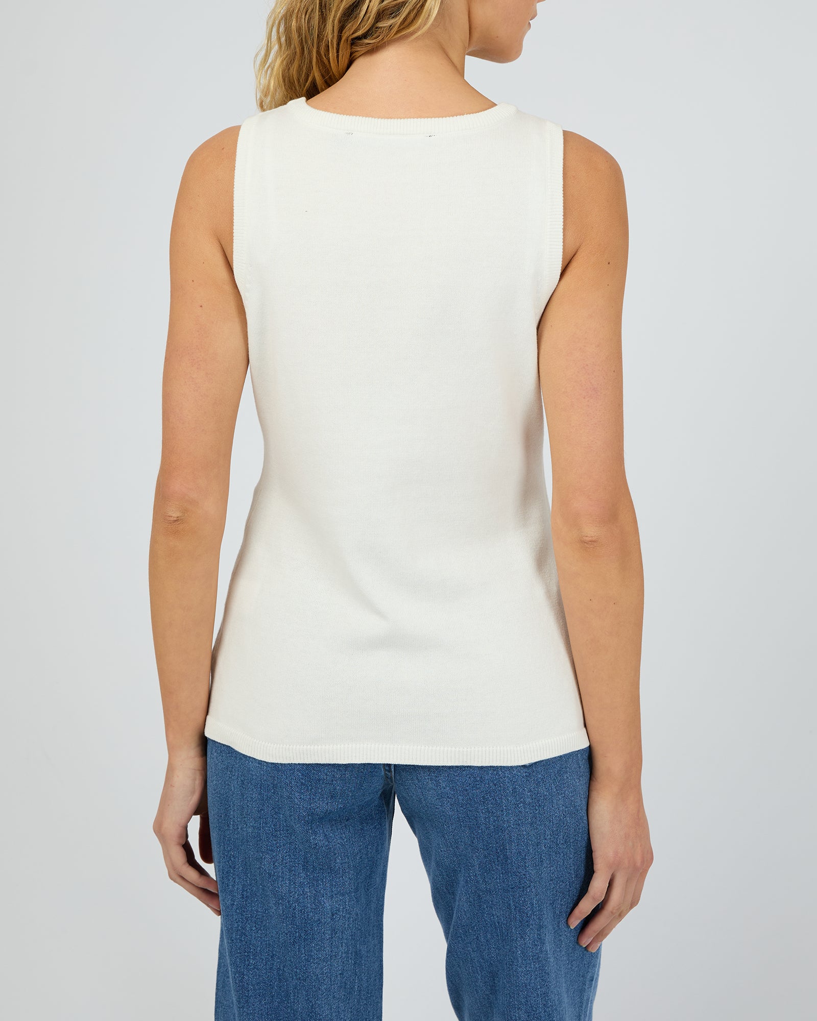 Dustin Vee Top / White | Silent Theory