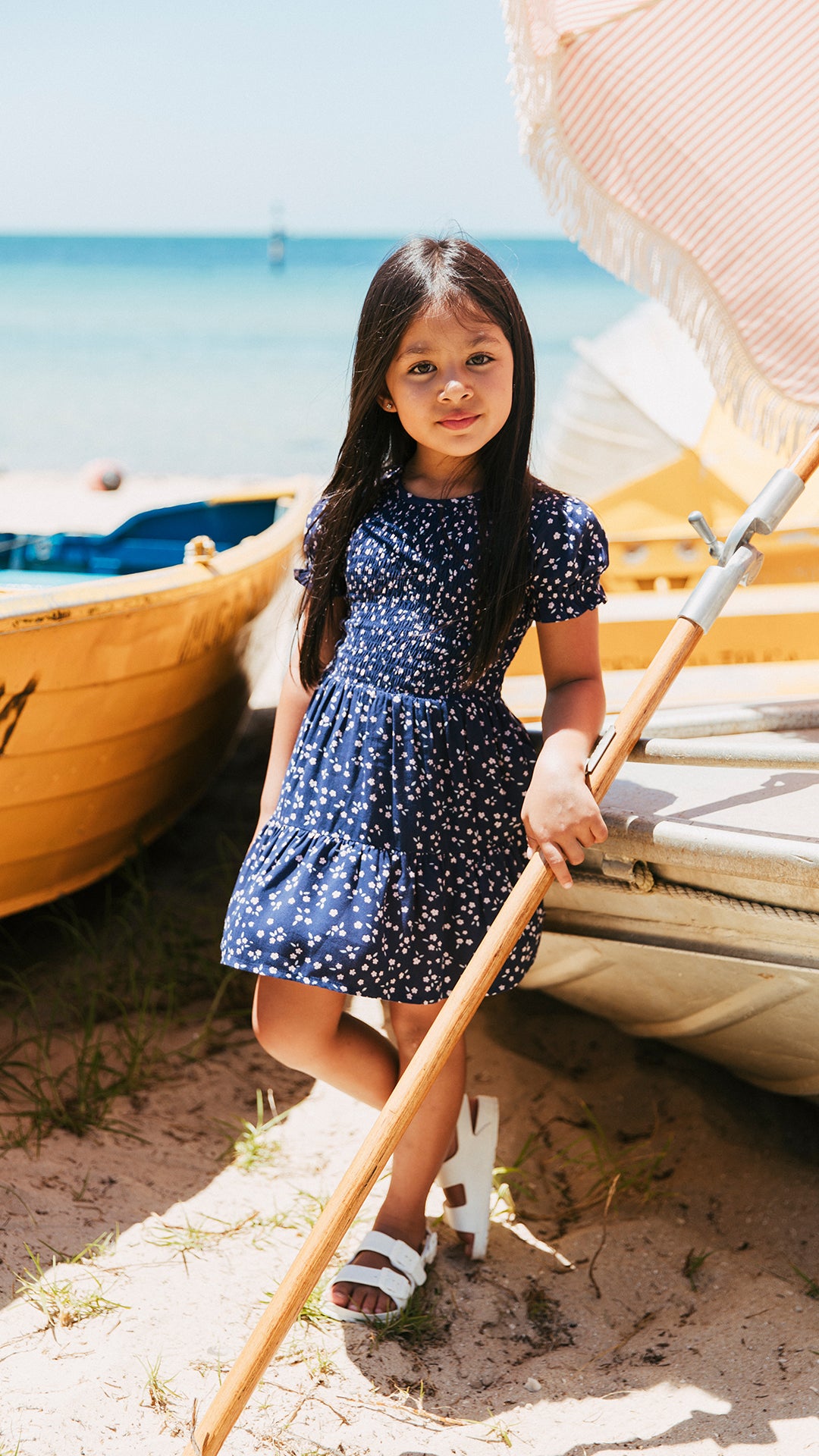 Lou Dress / Navy | Eve Girl | Youth Eve Girl