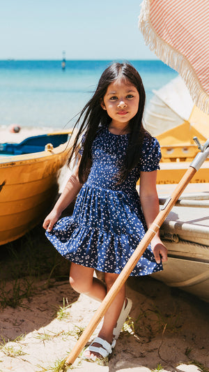 Lou Dress / Navy | Eve Girl | Youth Eve Girl