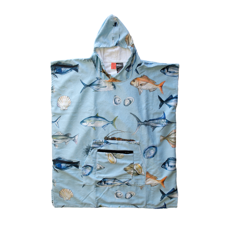 Towel Hoodie | NZ Fishing Club