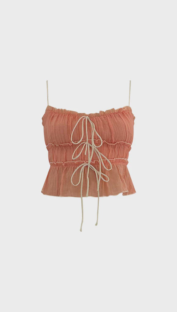 Peach Petal Top