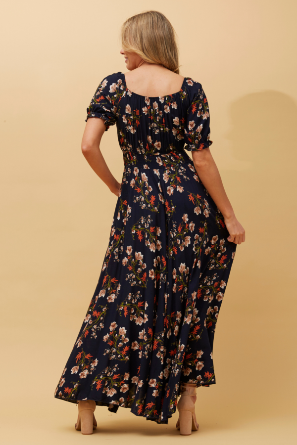 Jenny Florals Maxi Dress