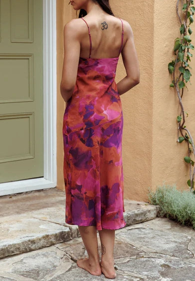 Royal Orchid Dress | Dark Rose