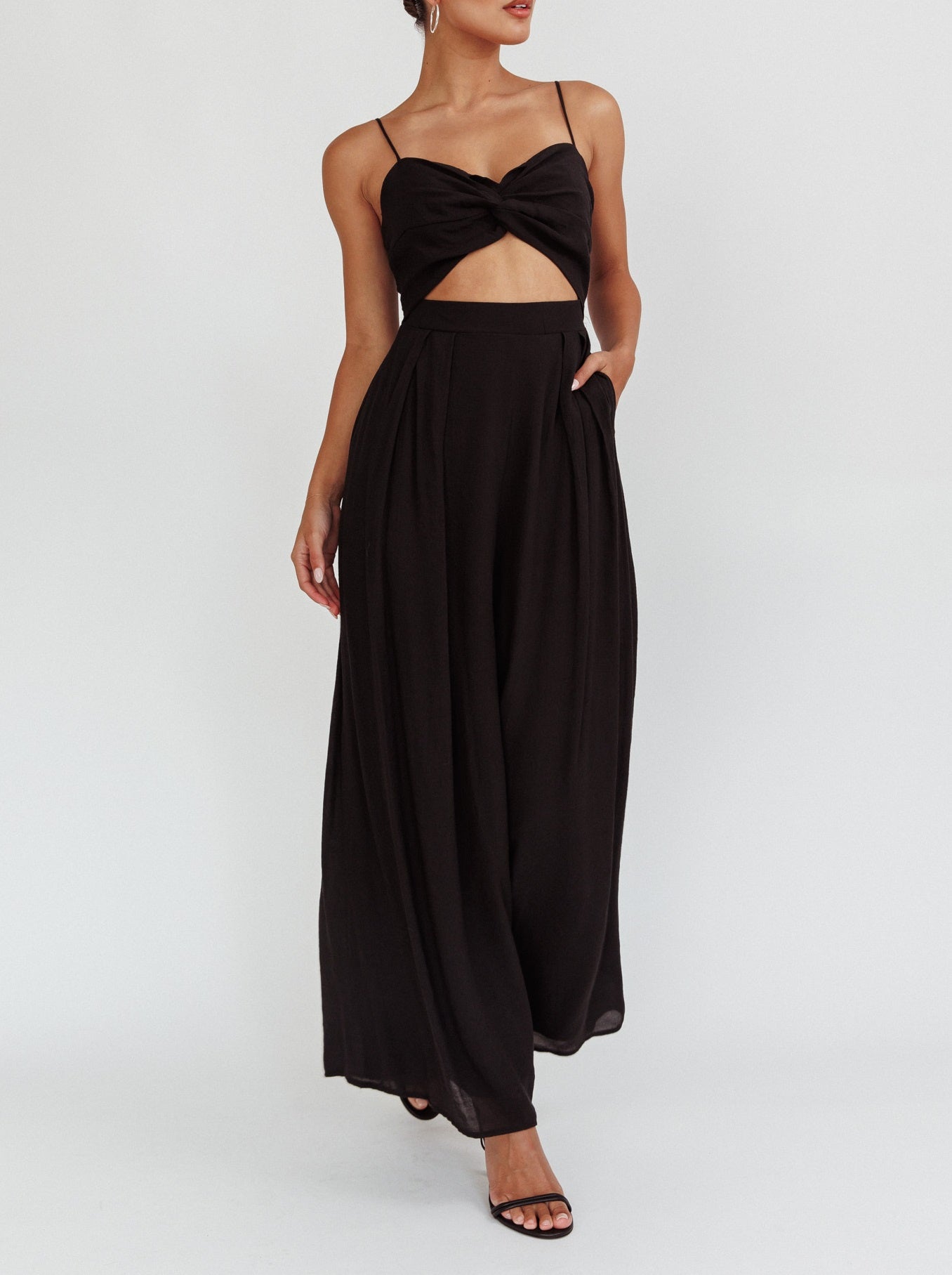 Twilight Temptation Jumpsuit | Black