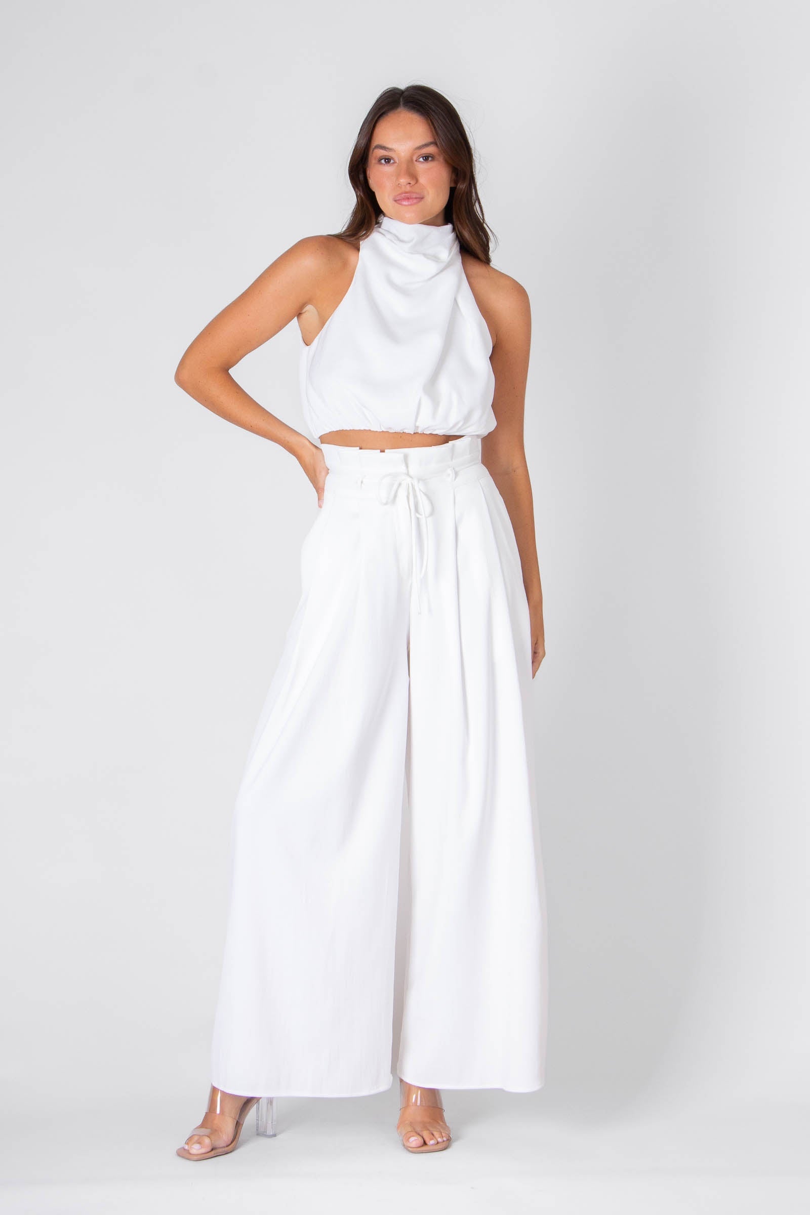 Kara Deluxe Top | White