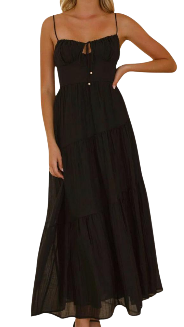 Raven Romance Dress | Black