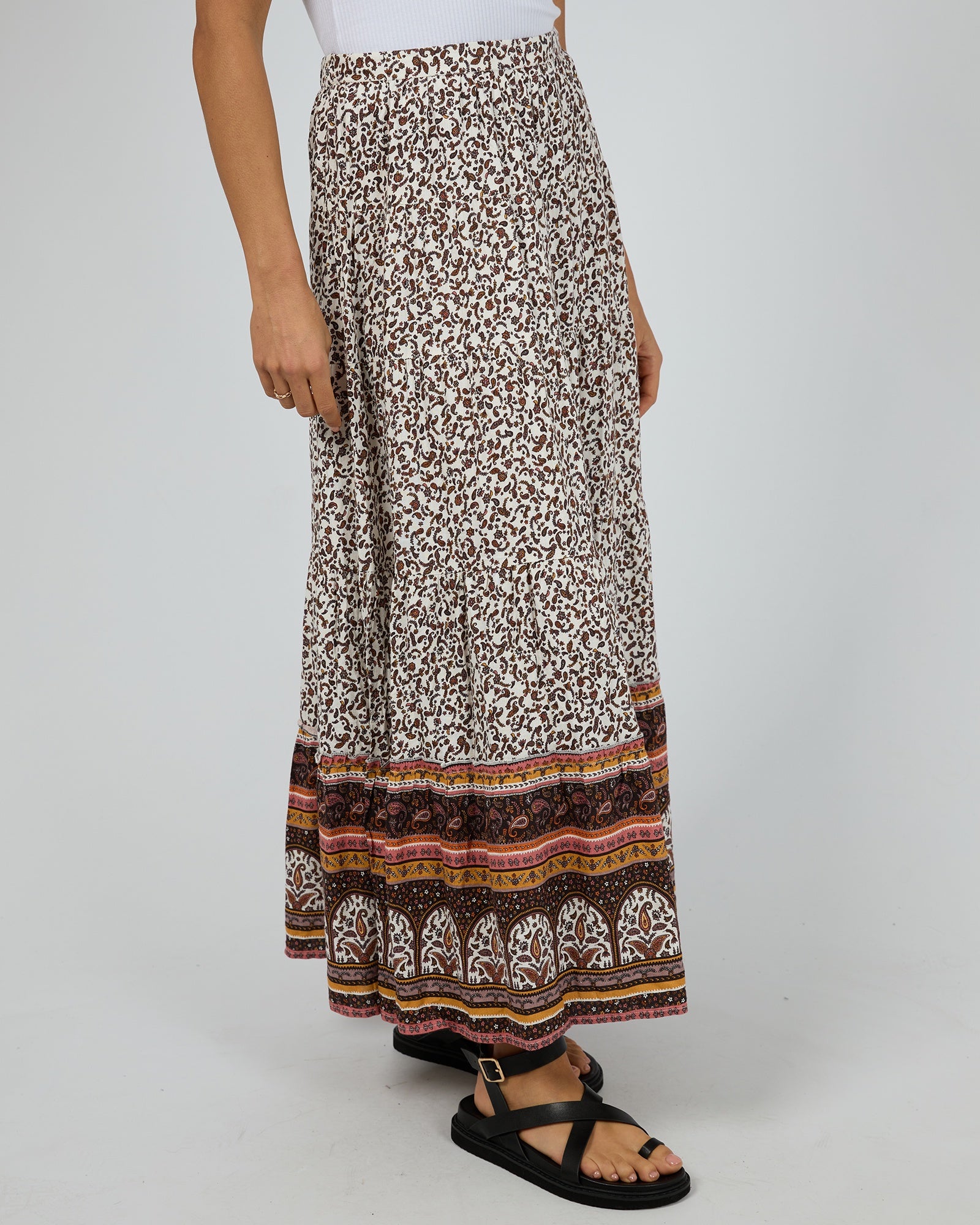 Honey Floral Maxi Skirt | All About Eve