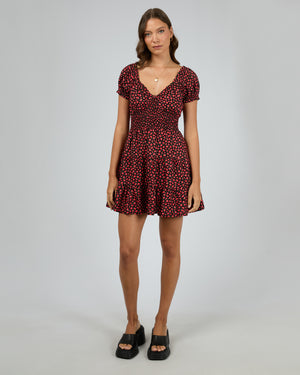 Lana Mini Dress / Red Rose | All About Eve