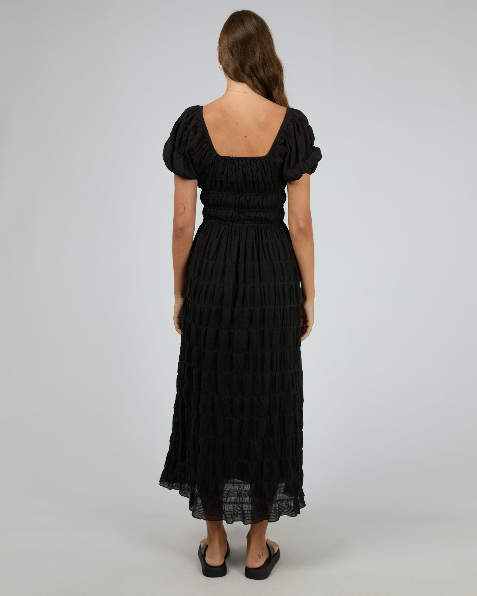 Maude Maxi Dress / Black | All About Eve