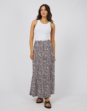 Mika Maxi Skirt / Print | All About Eve