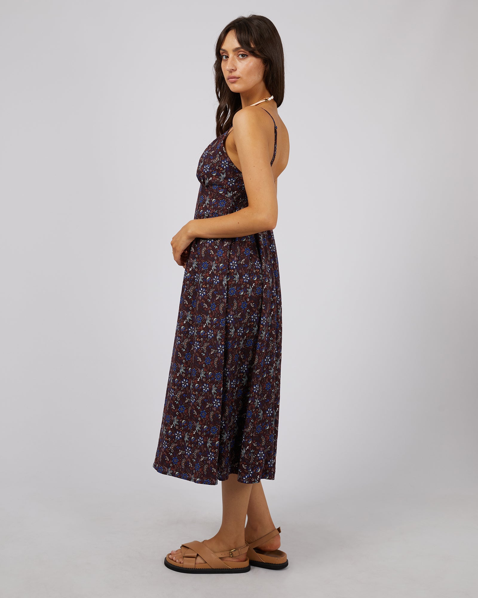 Millie Floral Print Midi Dress | All About Eve