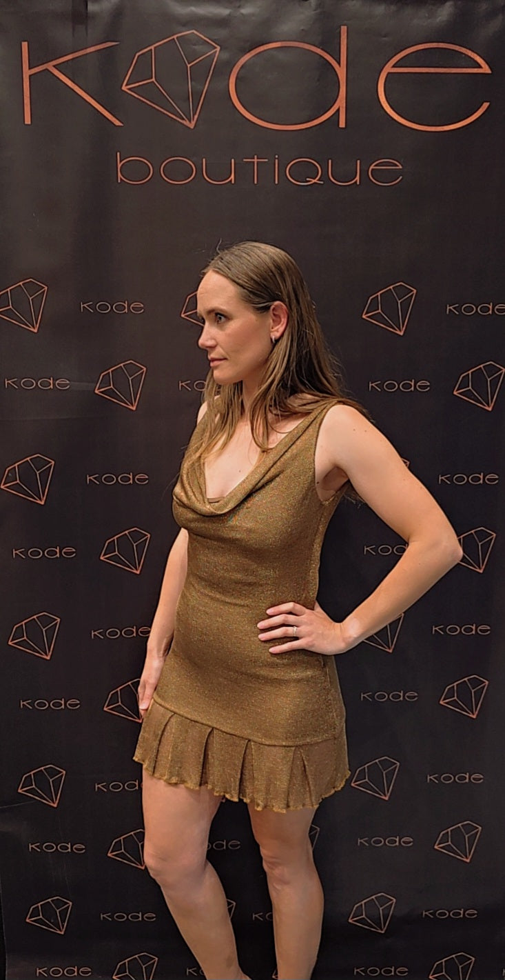 Copper Glow Dress