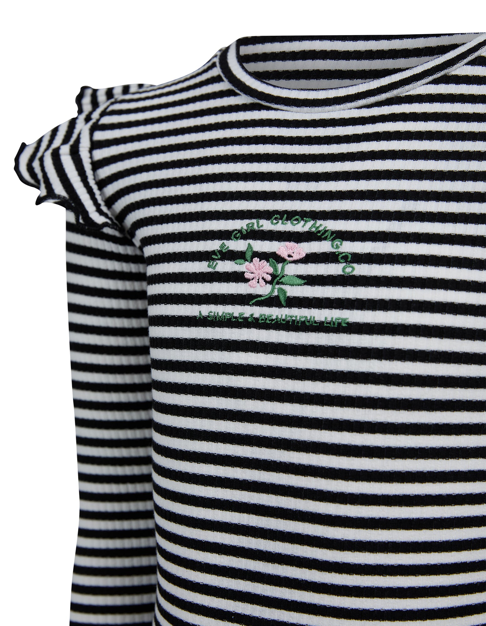 Tully Long Sleeve Rib Tee | Eve Girl Eve Girl